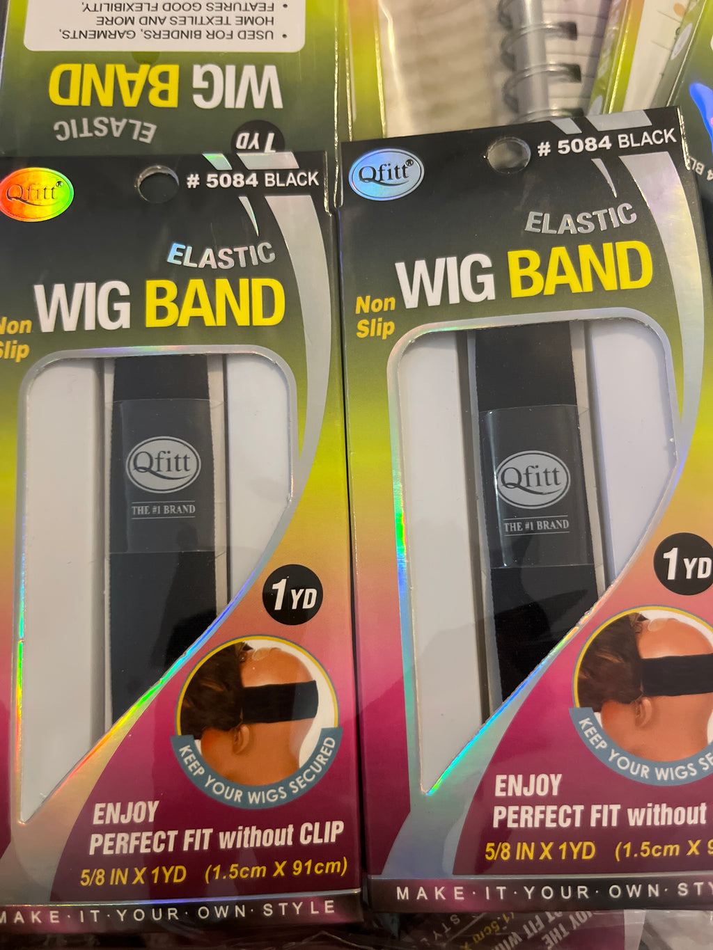 Elastic Wig band / Black