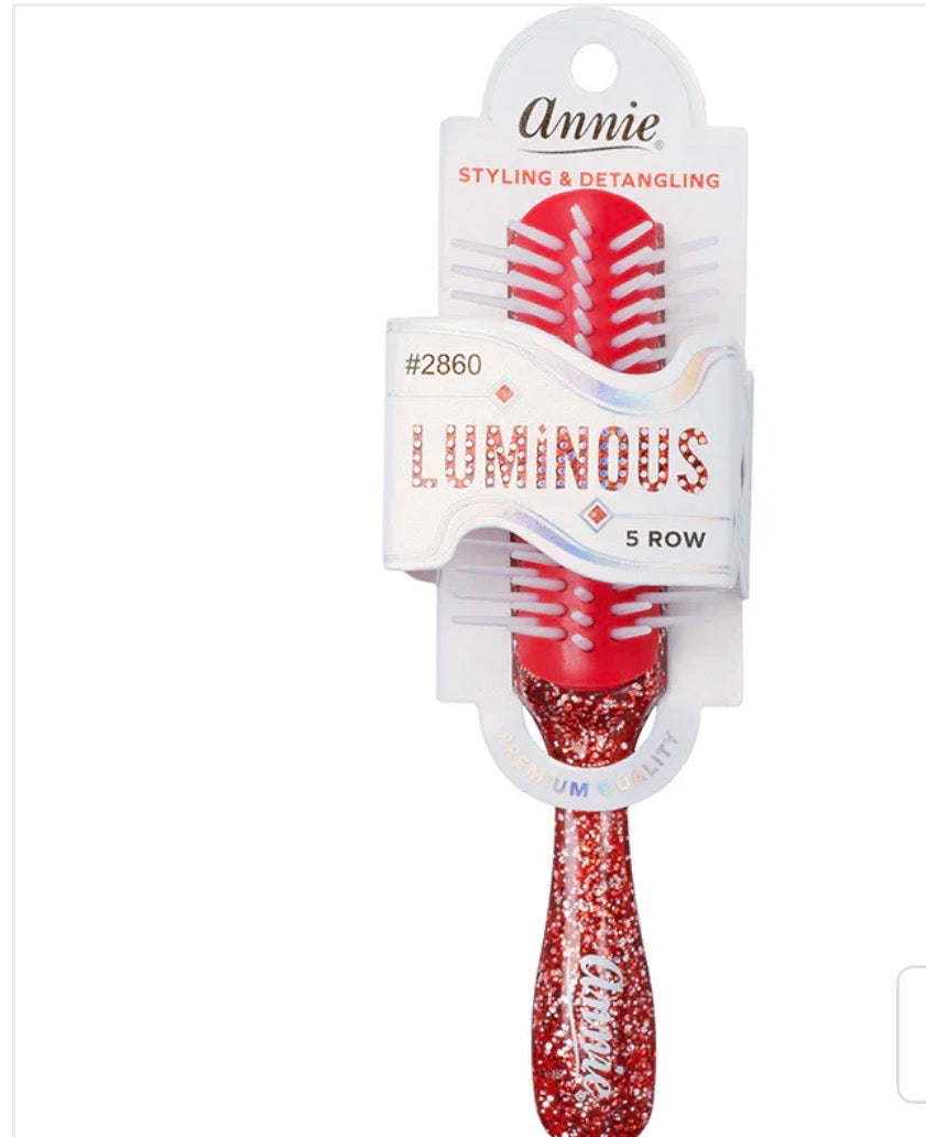 Annie Styling & Detangling  5 Row Comb Sparkly Assorted
