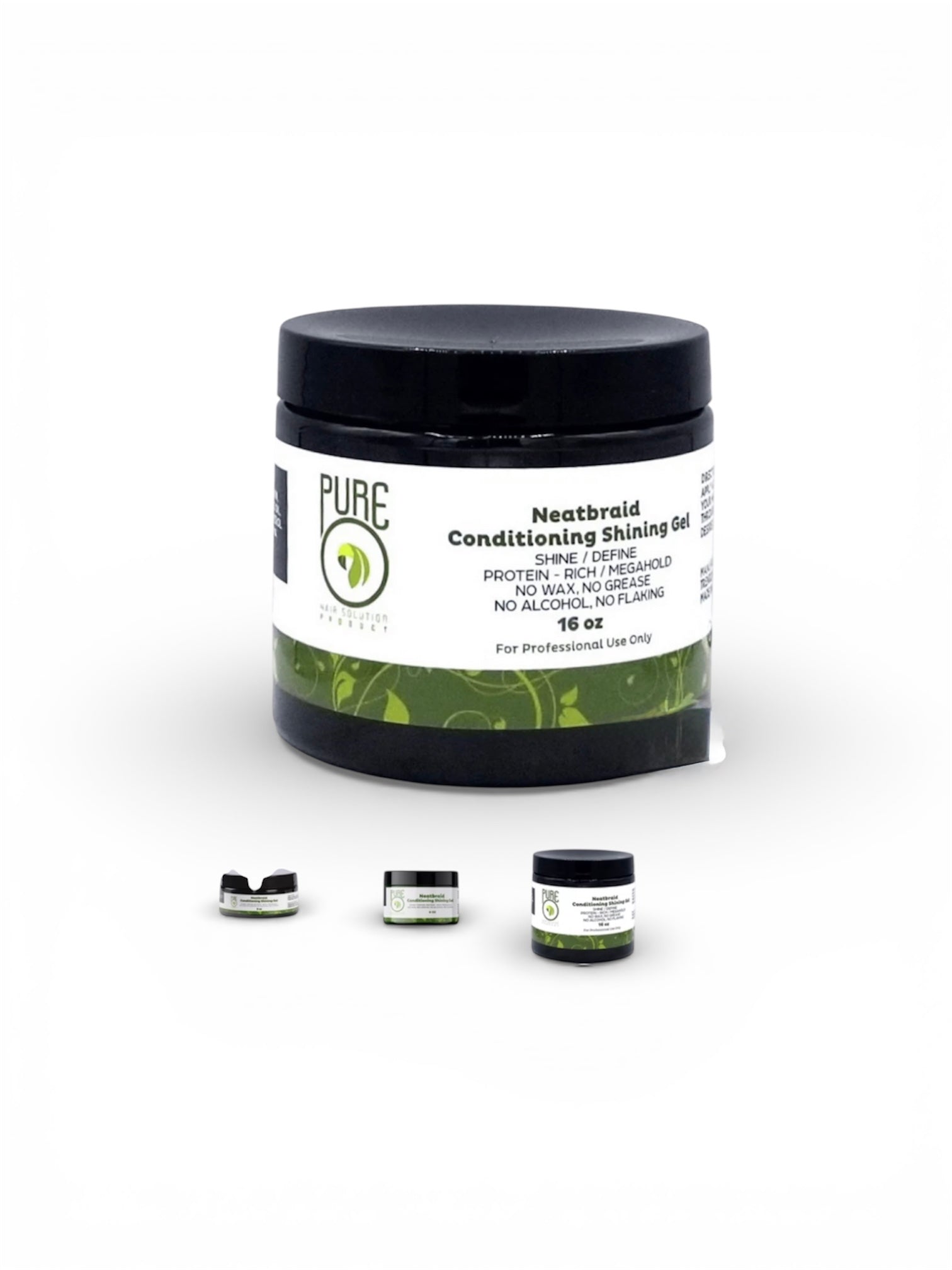 PUREO NATURAL NEATBRAID CONDITIONING SHINING GEL