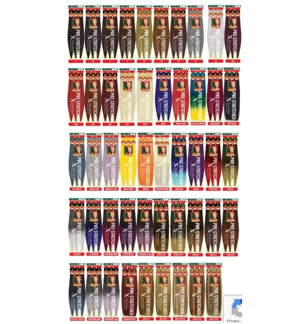 Outre X-Pression 3X Pre Stretched Braid 42"/ 52”