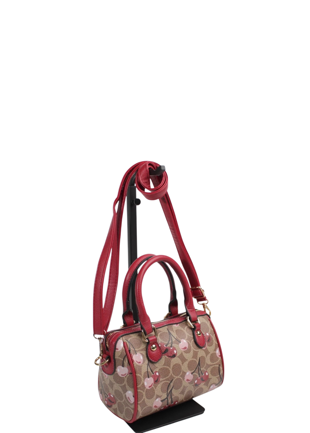 FASHION CHERRY SATCHEL HANDBAG