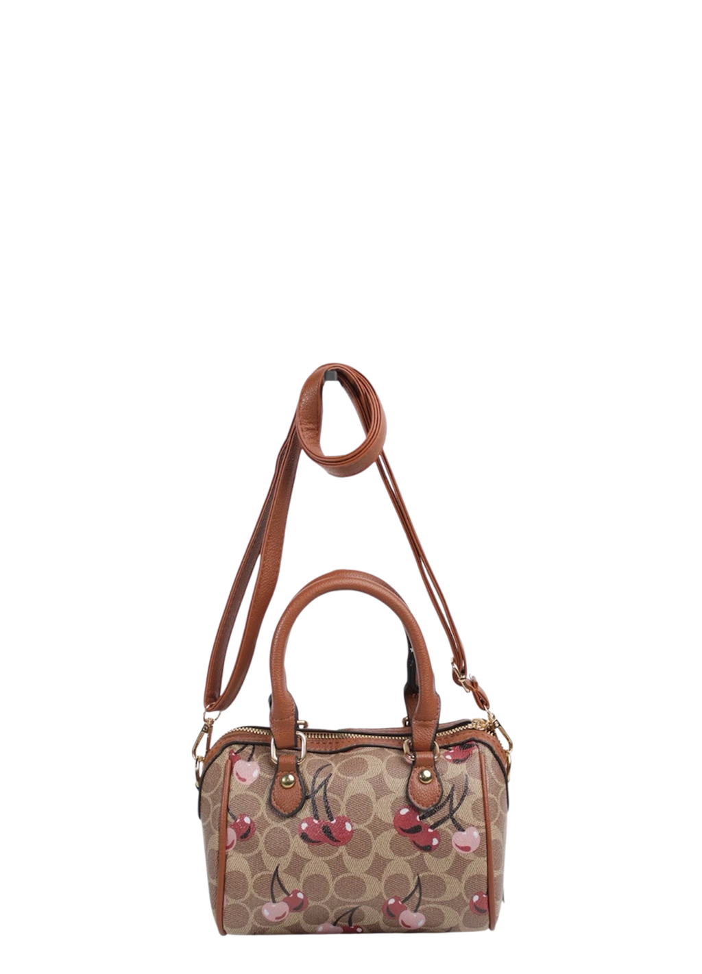 FASHION CHERRY SATCHEL HANDBAG