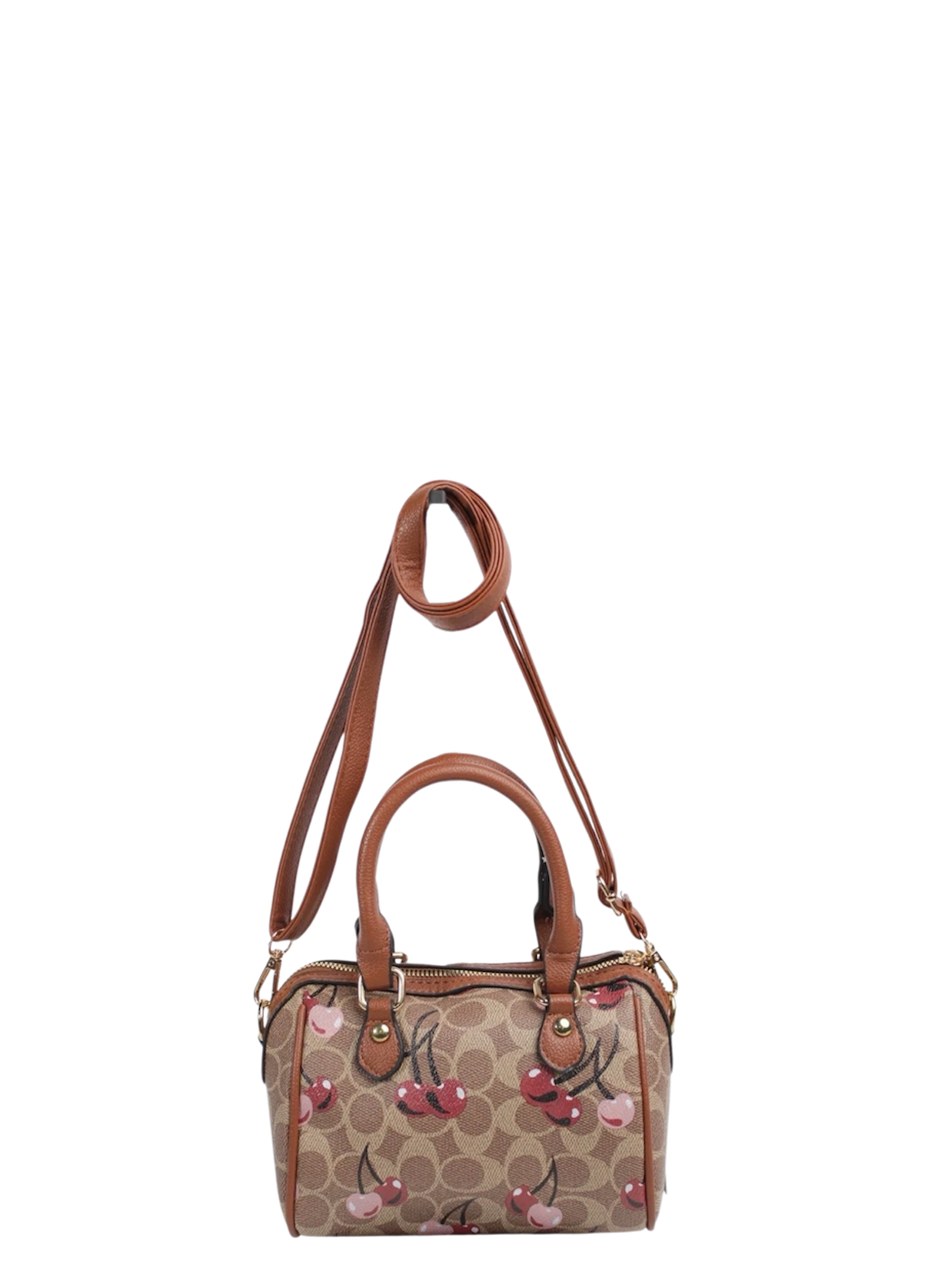 FASHION CHERRY SATCHEL HANDBAG