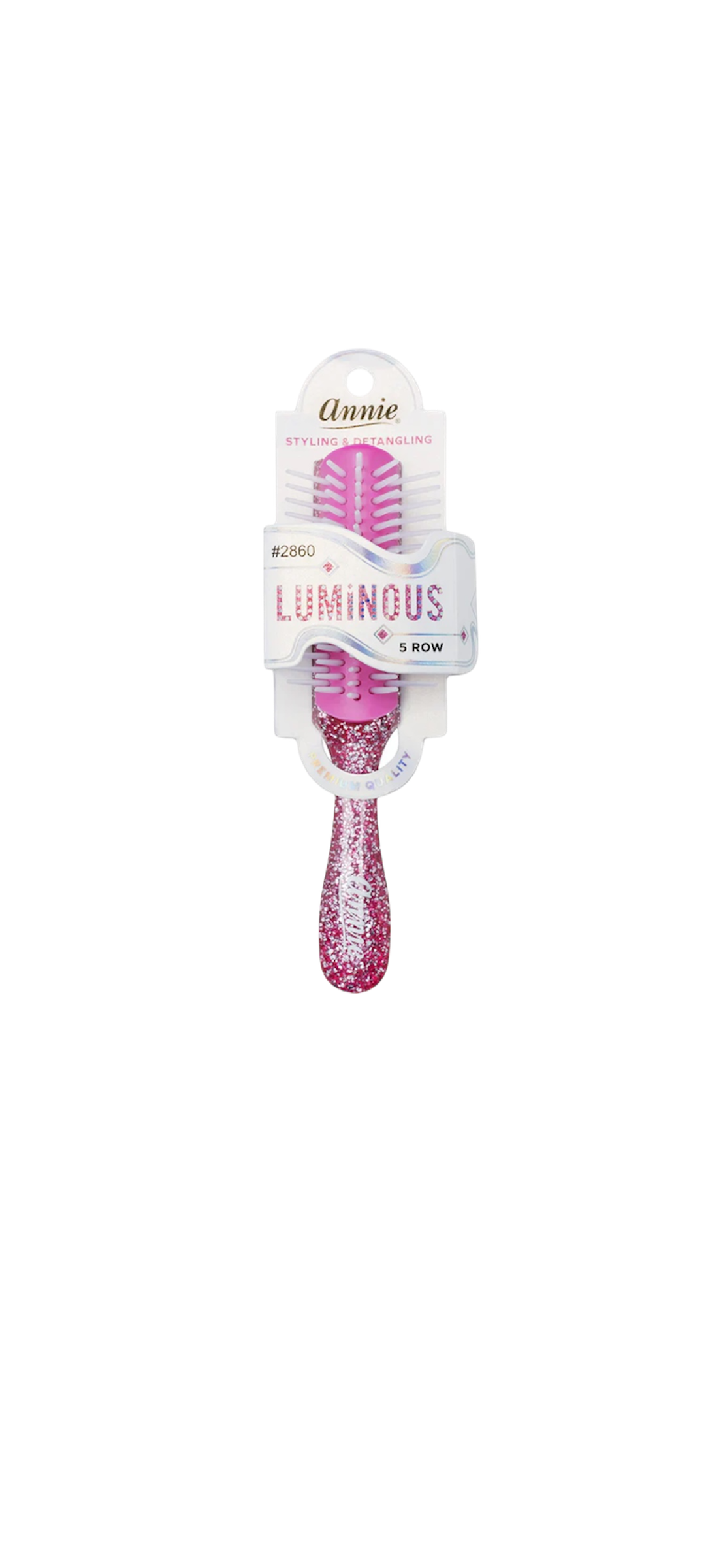 Annie Styling & Detangling  5 Row Comb Sparkly Assorted